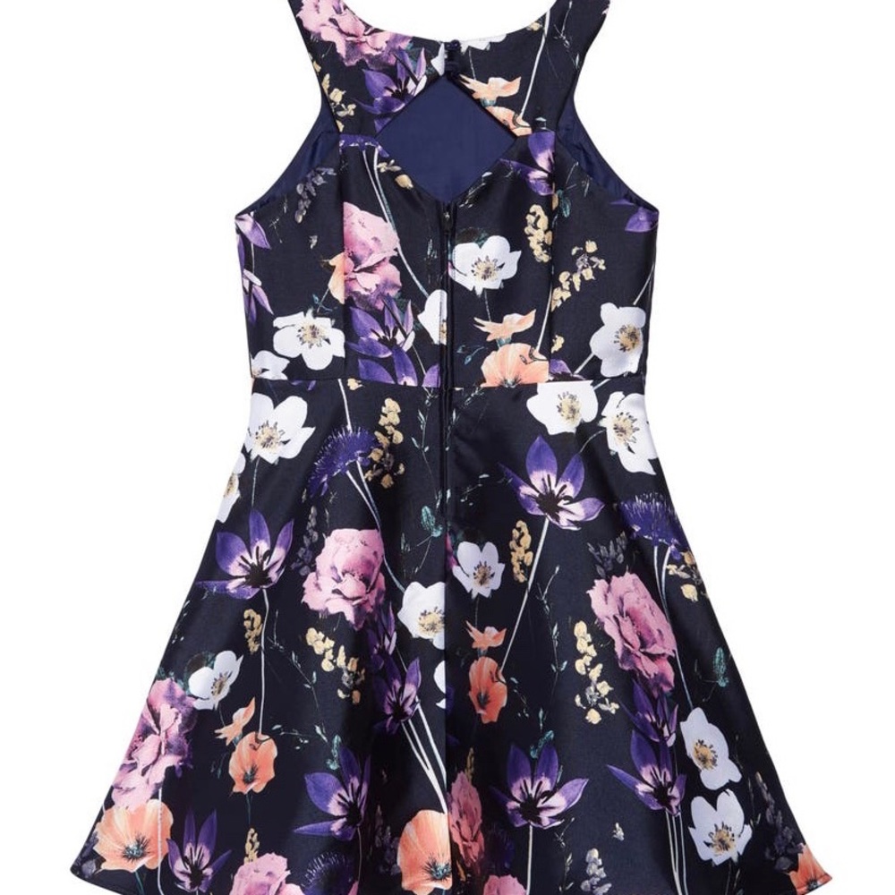 Zunie floral party dress